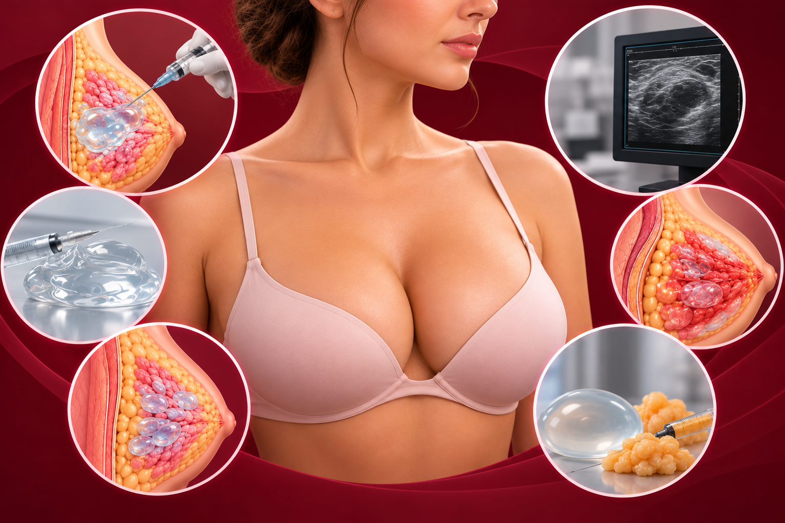 Breast dermal fillers